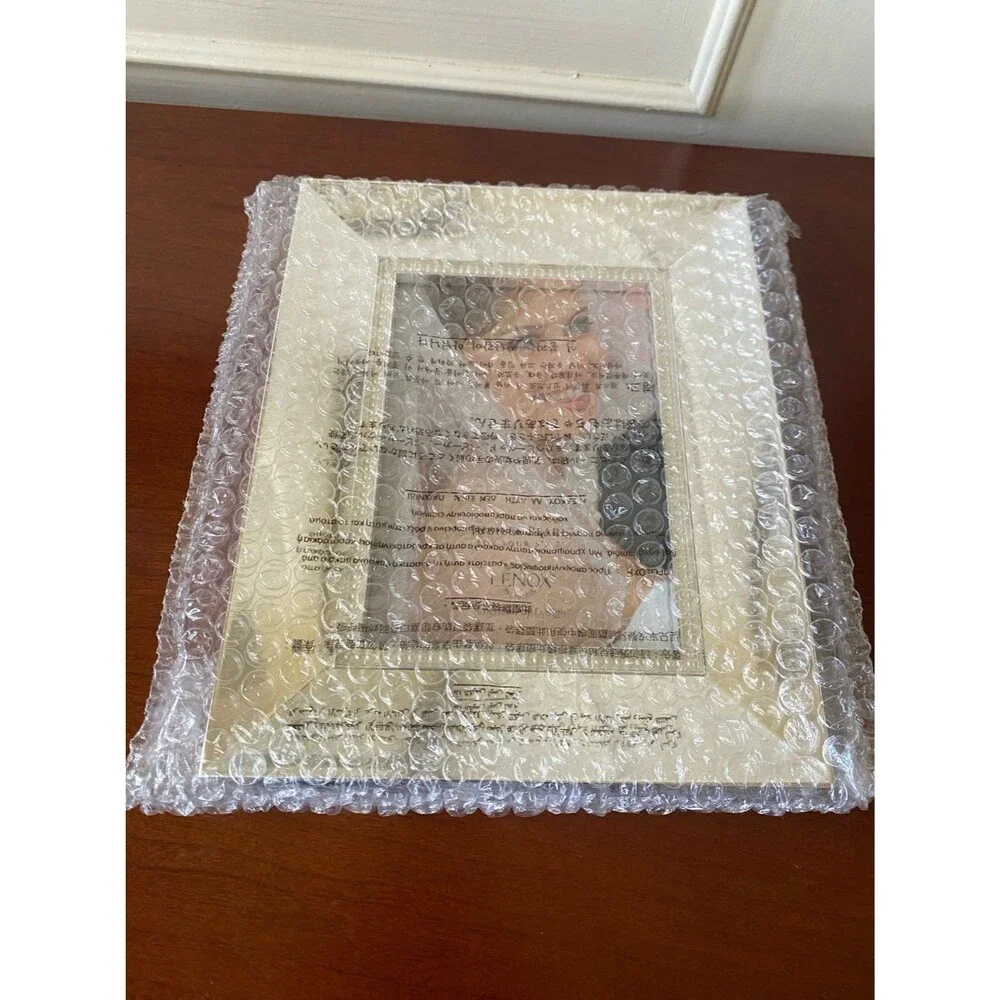 Lenox Jubilee Pearl 5x7 Picture Frame Wedding Anniversary NIB